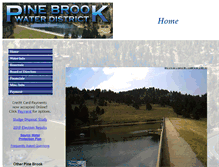 Tablet Screenshot of pinebrookwater.com